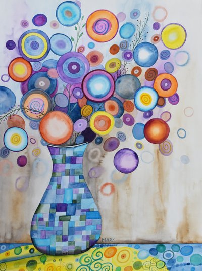 Bouquet fantasia da Marys Watercolors