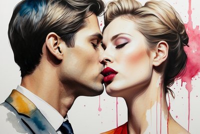Bacio Pop Art W51 da Mario Witt