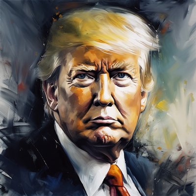 Quadro di Donald Trump, stampe d