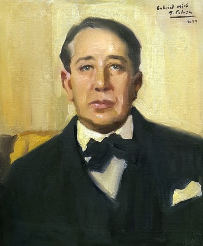 Ritratto di Gabriel Miró da Alejandro Cabeza