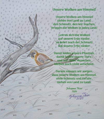 Le nostre nuvole nel cielo da Johanna Thier