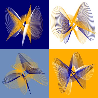 Quadrupolo di Lissajous da elkement