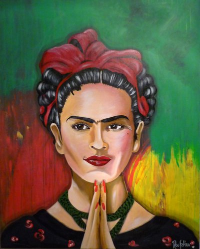 Frida Kahlo variante VIVA da Roosalina