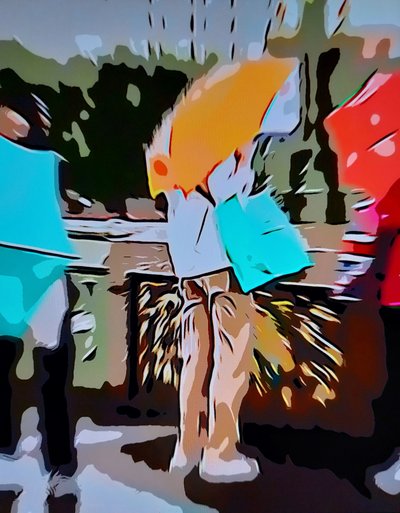 Pioggia multicolore da Mavet