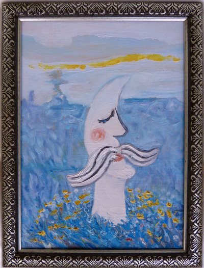 Ritratto della Luna da Elzbieta Goszczycka