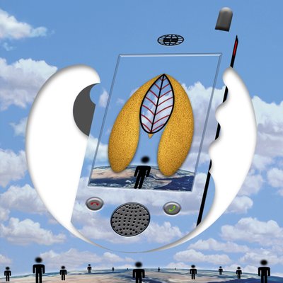 "...seit ein Gespräch wir sind..." (aus der Serie Skyphone) da Alexander Eibach