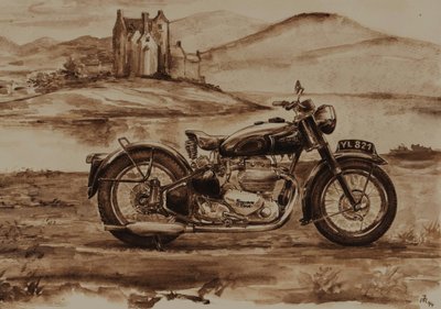 Ariel Square Four 1948 da Jörg-Peter Rabe