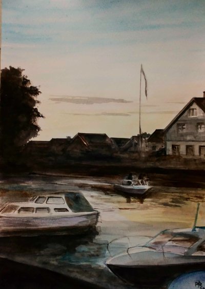 Karlskrona - Serata estiva da Jörg-Peter Rabe