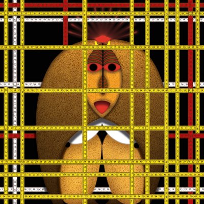Lockdown (Ia) - (aus der Serie Animal Rationale) da Alexander Eibach