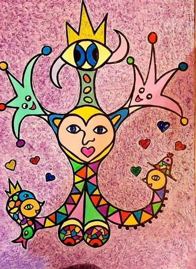 Il cuore che contempla se stesso da Steffi_Seiler_Art