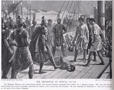 La deposizione di Foca 610 d.C. da A.C. Weatherstone