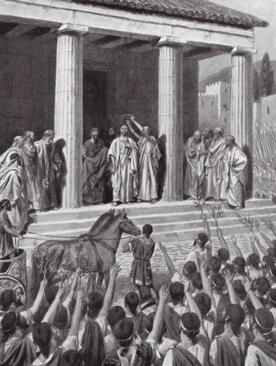 Temistocle onorato a Sparta da A.C. Weatherstone