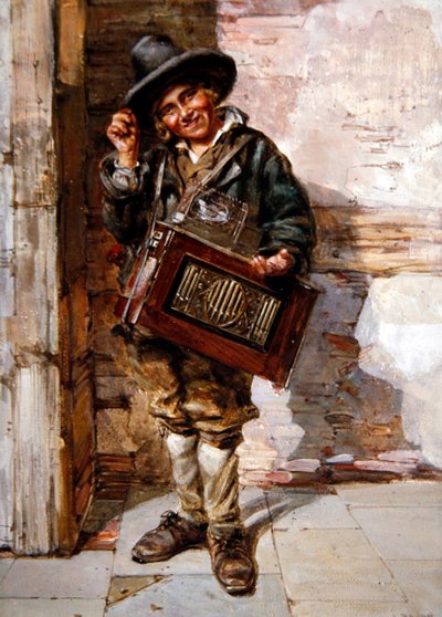 Il Suonatore di Ghironda da A.J. Rayner