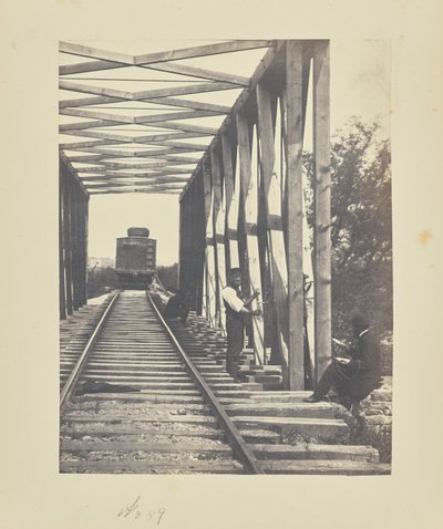 [Distruzione di un ponte a travate] da A.J. Russell