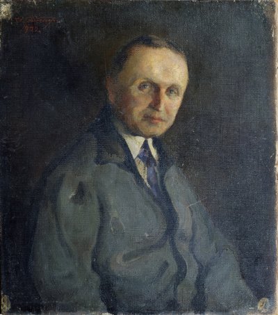 Ritratto del pianista Konstantin Igumnov da A.K. Elsner