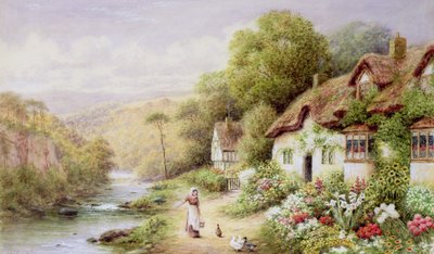Cottage vicino a un ruscello da A.N. Glover