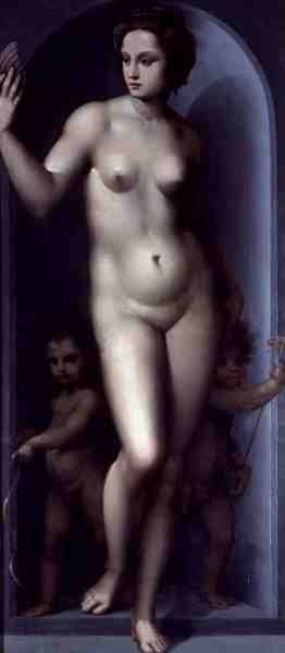 Venere tra due Amori da A.  Piccinelli
