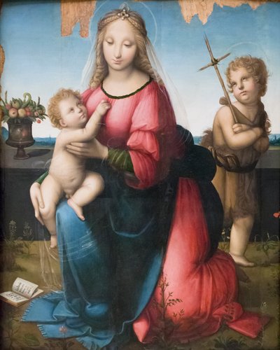 Madonna col Bambino e il giovane San Giovanni da A. (1485 c.1525) Piccinelli