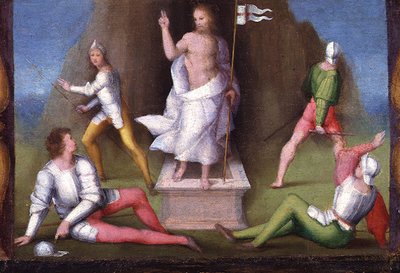 La resurrezione (dettaglio) da A.  Piccinelli