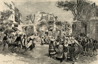 Opera Cavalleria Rusticana di Mascagni - atto finale da A. (after) Bonamore