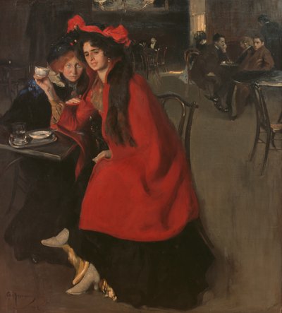 In un caffè, 1902 da A. A. Murashko