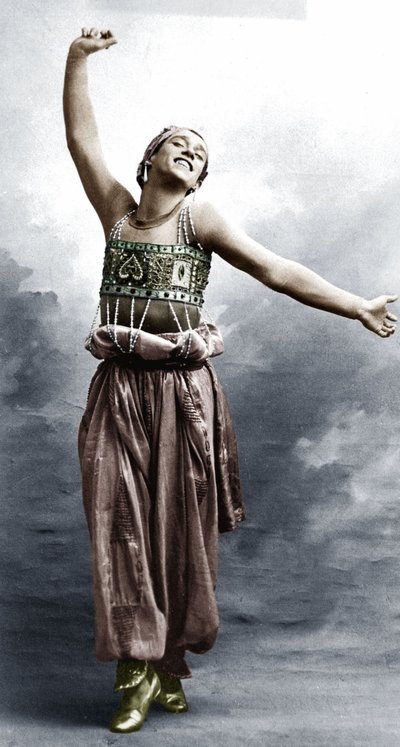Vaslav Nijinsky in costume for Sheherazade da A. Bert