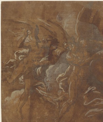 Due uomini alati da A. Carracci (attributed to)