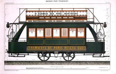 Progetto per un Tram da A. Cheneveau