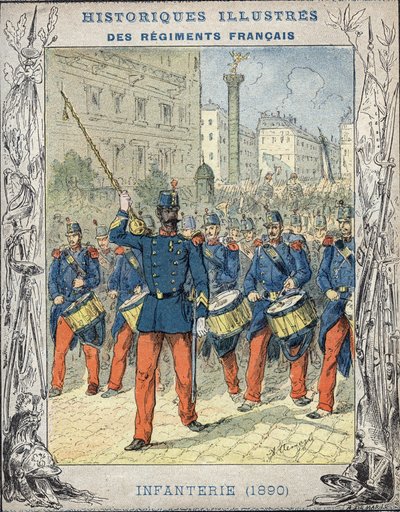 Fanteria francese da A. Demarle