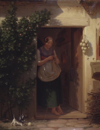 Una contadina da A. Dorph