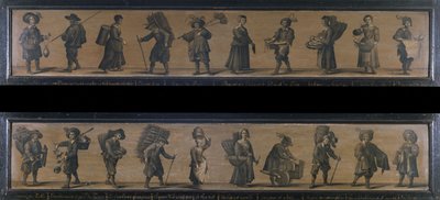 Les Cris de Paris, 1634 da A. Doy