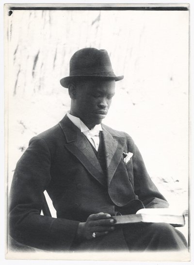Sekhome, figlio di Khama, c.1910 da A. E. Hargreave