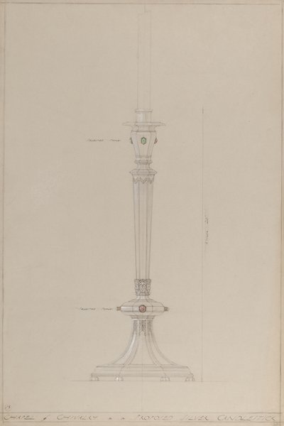 Cappella della Cavalleria: candelabro d