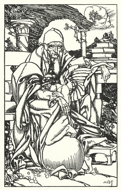 Illustrazione per In Memoriam di Tennyson da A. Garth Jones