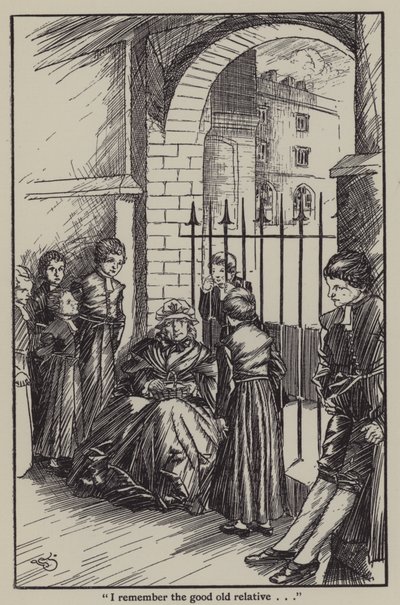 Illustrazione per The Essays of Elia di Charles Lamb da A. Garth Jones