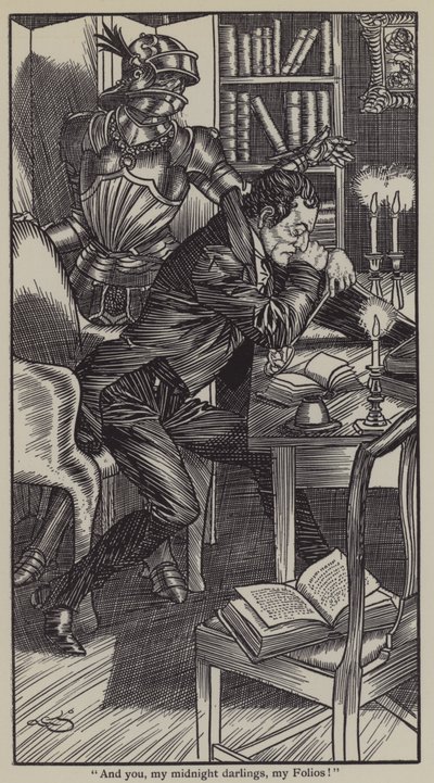 Illustrazione per The Essays of Elia di Charles Lamb da A. Garth Jones