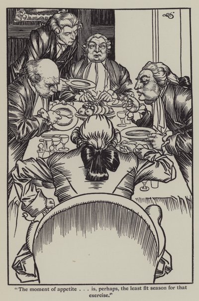 Illustrazione per The Essays of Elia di Charles Lamb da A. Garth Jones