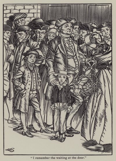 Illustrazione per The Essays of Elia di Charles Lamb da A. Garth Jones