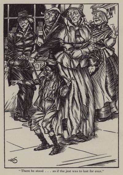 Illustrazione per The Essays of Elia di Charles Lamb da A. Garth Jones