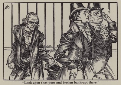 Illustrazione per The Essays of Elia di Charles Lamb da A. Garth Jones