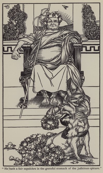 Illustrazione per The Essays of Elia di Charles Lamb da A. Garth Jones