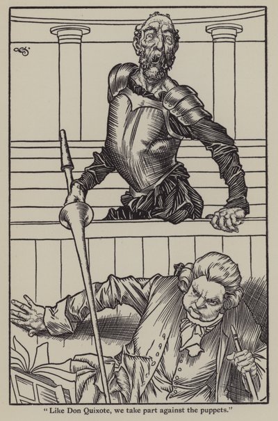 Illustrazione per The Essays of Elia di Charles Lamb da A. Garth Jones