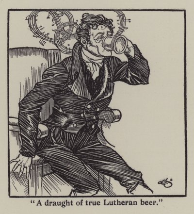Illustrazione per The Essays of Elia di Charles Lamb da A. Garth Jones