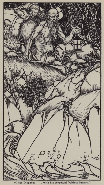 Illustrazione per The Essays of Elia di Charles Lamb da A. Garth Jones