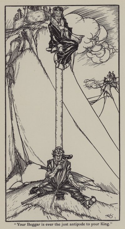 Illustrazione per The Essays of Elia di Charles Lamb da A. Garth Jones