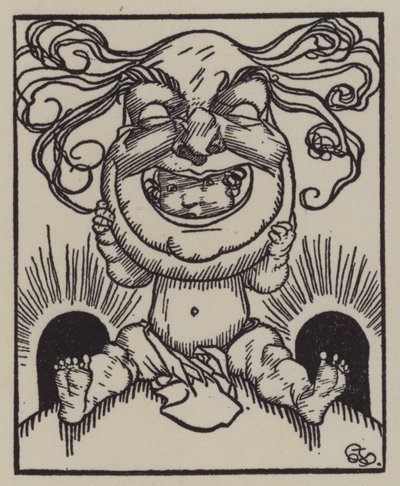 Illustrazione per The Essays of Elia di Charles Lamb da A. Garth Jones