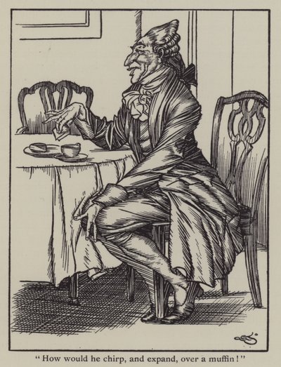 Illustrazione per The Essays of Elia di Charles Lamb da A. Garth Jones