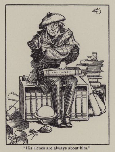 Illustrazione per The Essays of Elia di Charles Lamb da A. Garth Jones