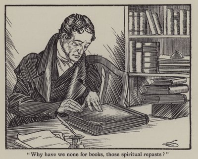 Illustrazione per The Essays of Elia di Charles Lamb da A. Garth Jones