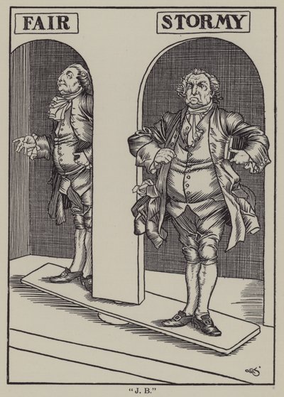 Illustrazione per The Essays of Elia di Charles Lamb da A. Garth Jones
